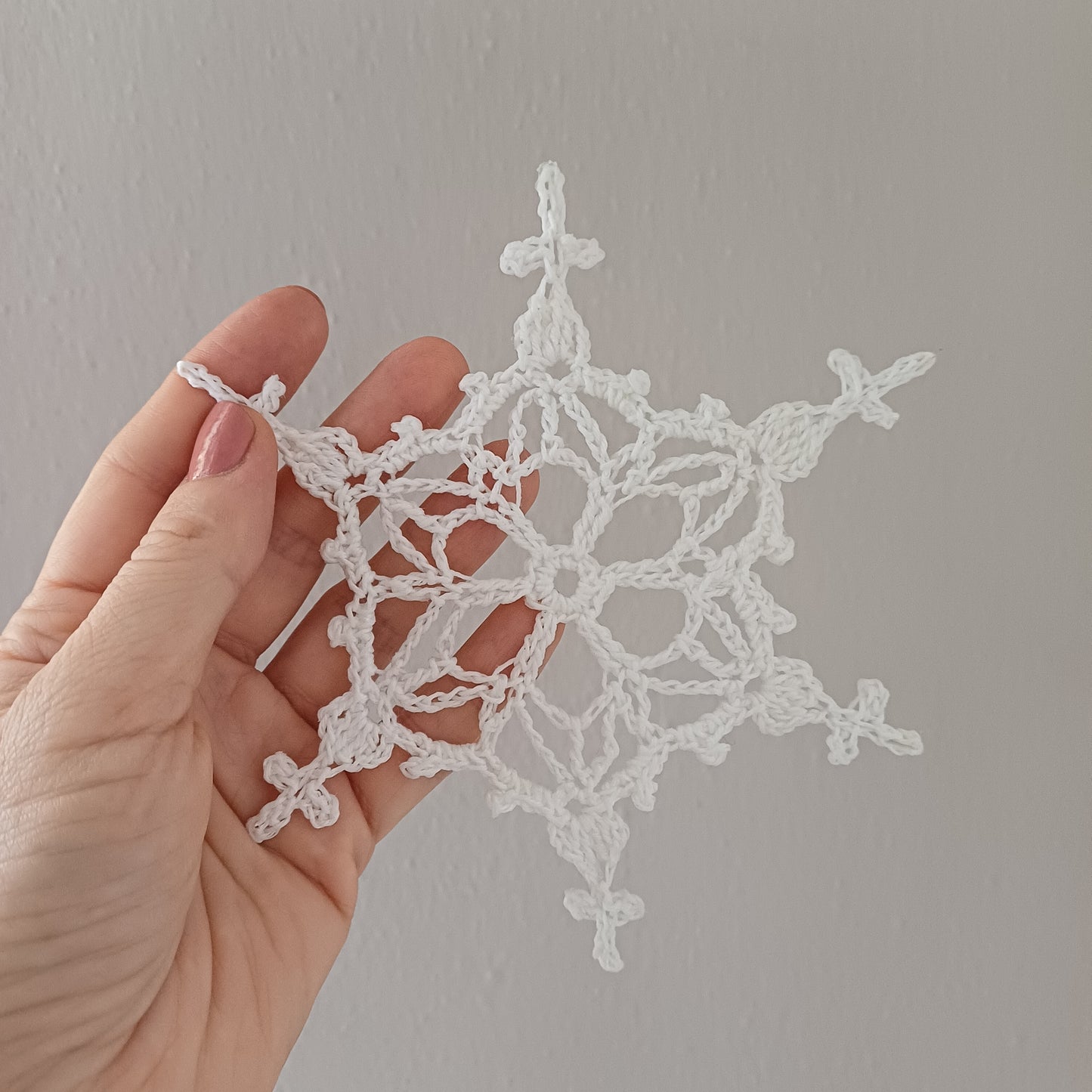 Collezione FIOCCHI DI NEVE all'uncinetto