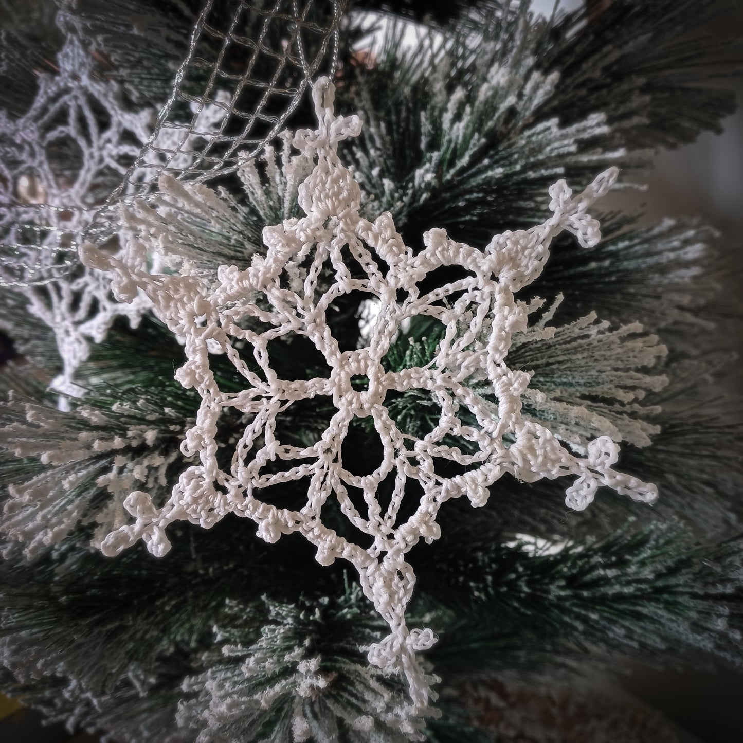 Collezione FIOCCHI DI NEVE all'uncinetto